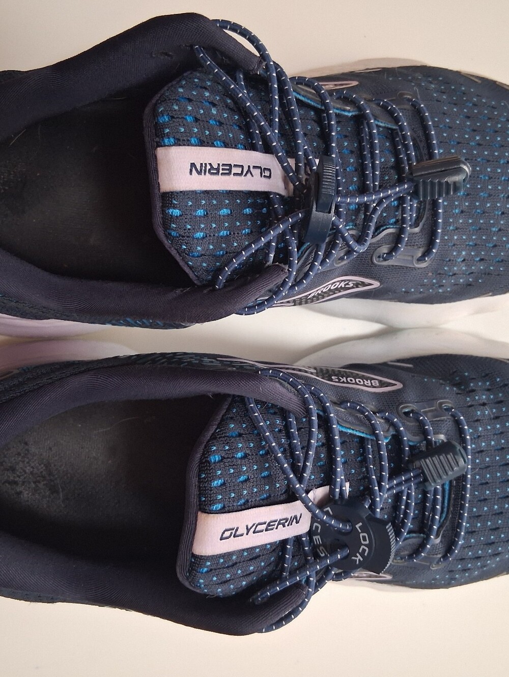 Brooks Glycerin 20 Navy Blue/ Lilac Women's Running Shoe * Size: 10 (Medium) - Picture 5 of 8